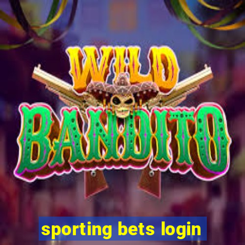 sporting bets login